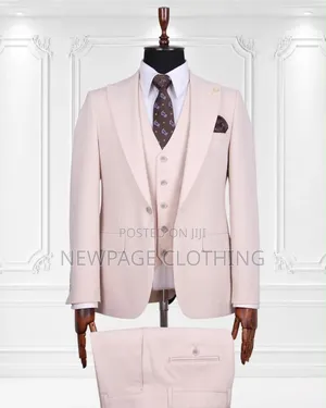 Premium Men's 3-Piece Suit – Luxury Slim Fit Formal Wear