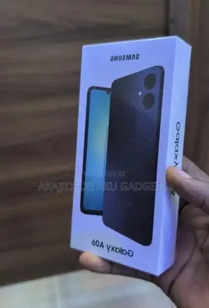 New Samsung Galaxy A06 128 GB Black