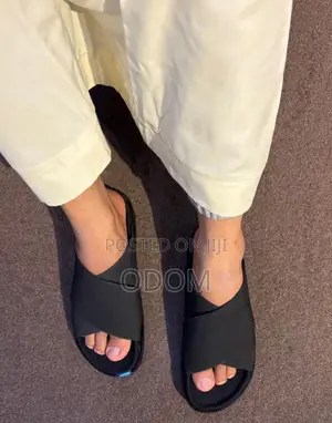 Cross Patterned Birkenstock Slides