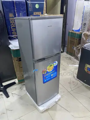 Polystar Elegant Silver Fridge 142l