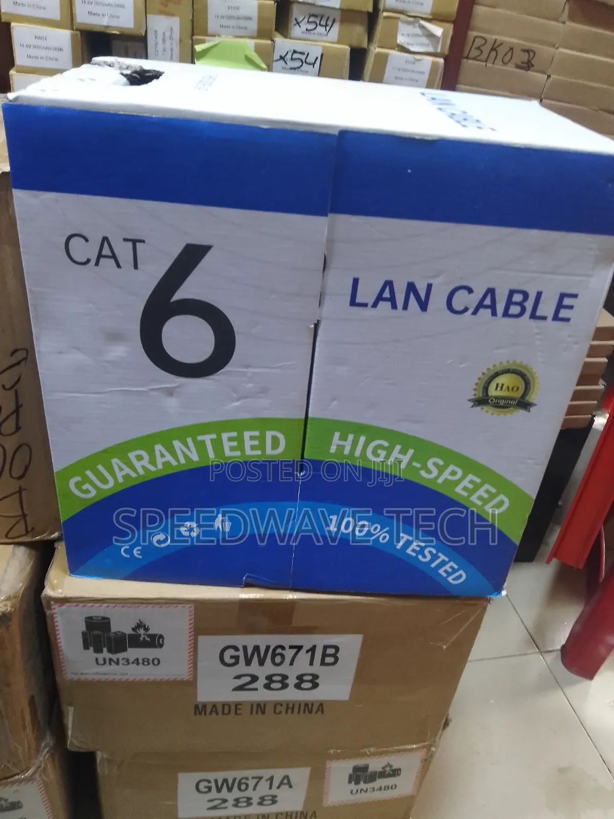 Network Cart6 Lan Cable 305 Metres