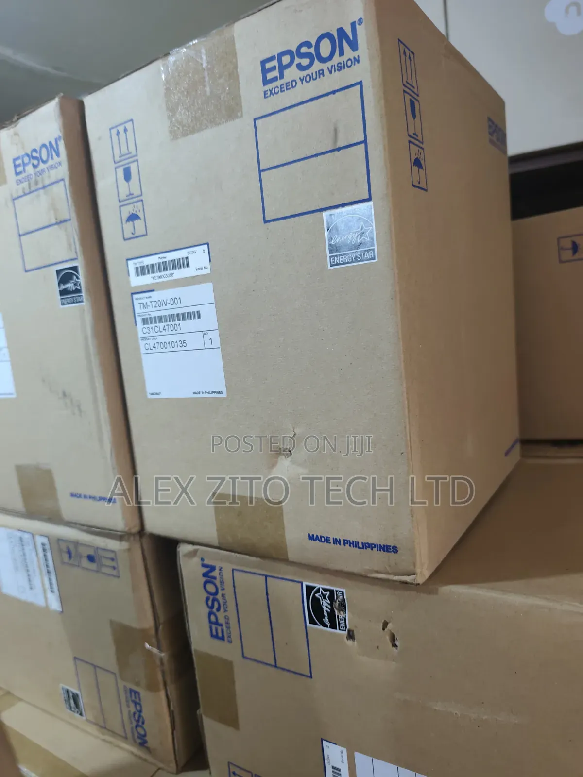 Epson Printer Tm-T20iv -001
