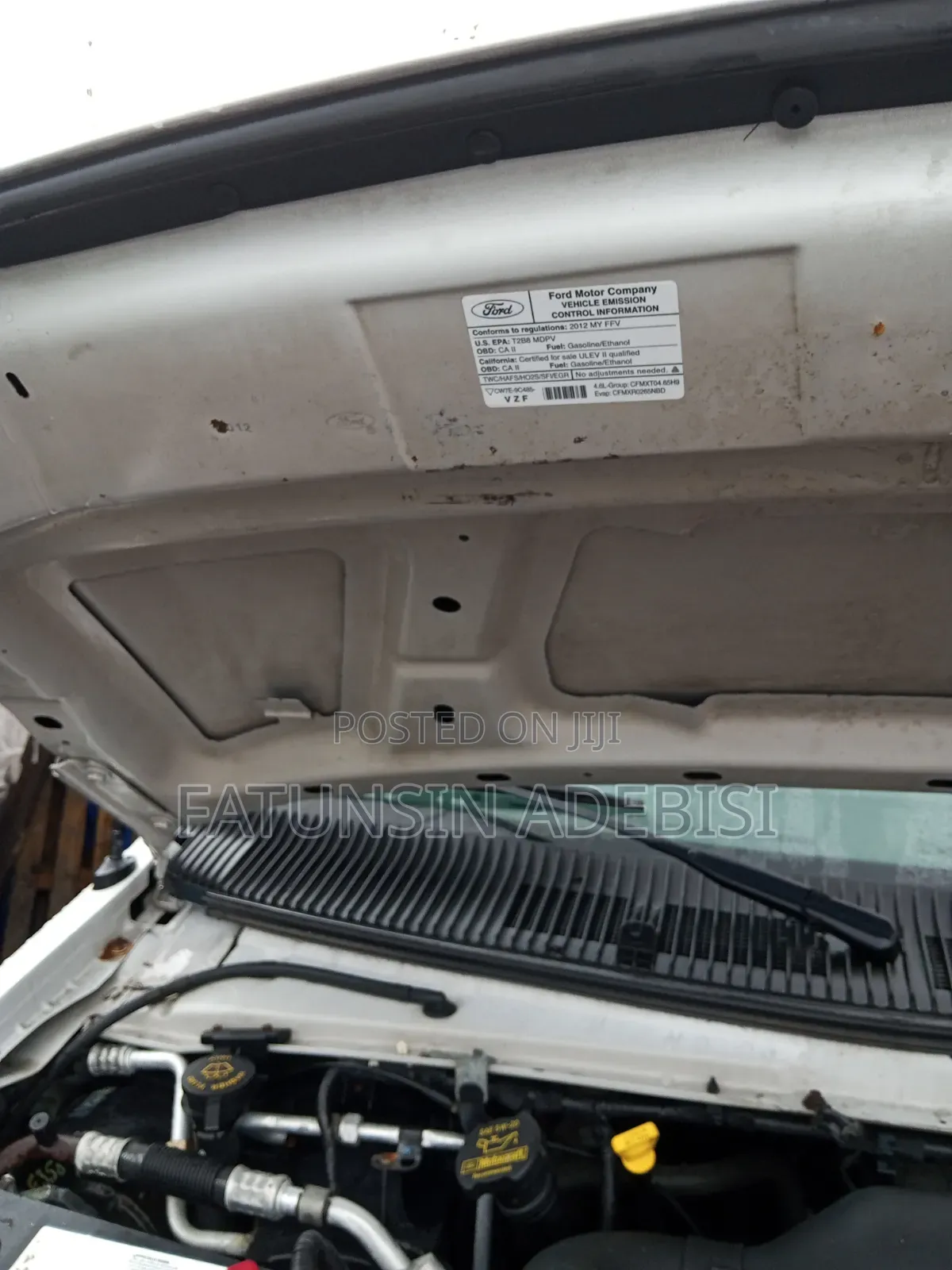 Ford E250 2012 White
