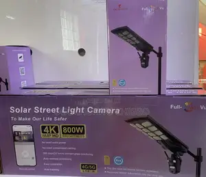 Ubox Dual Lens Camera With 800w Street Light