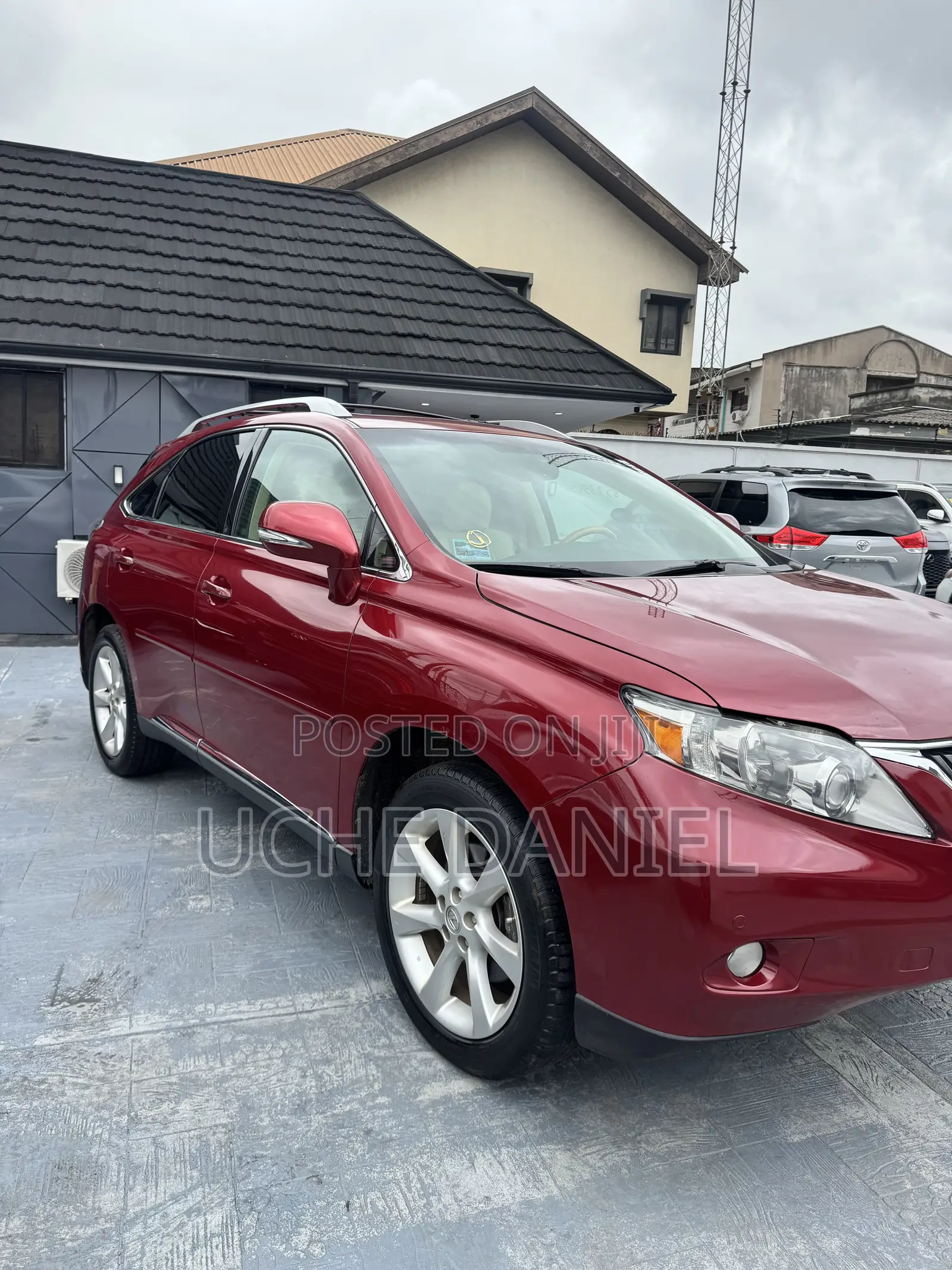 Lexus RX 2010 Red