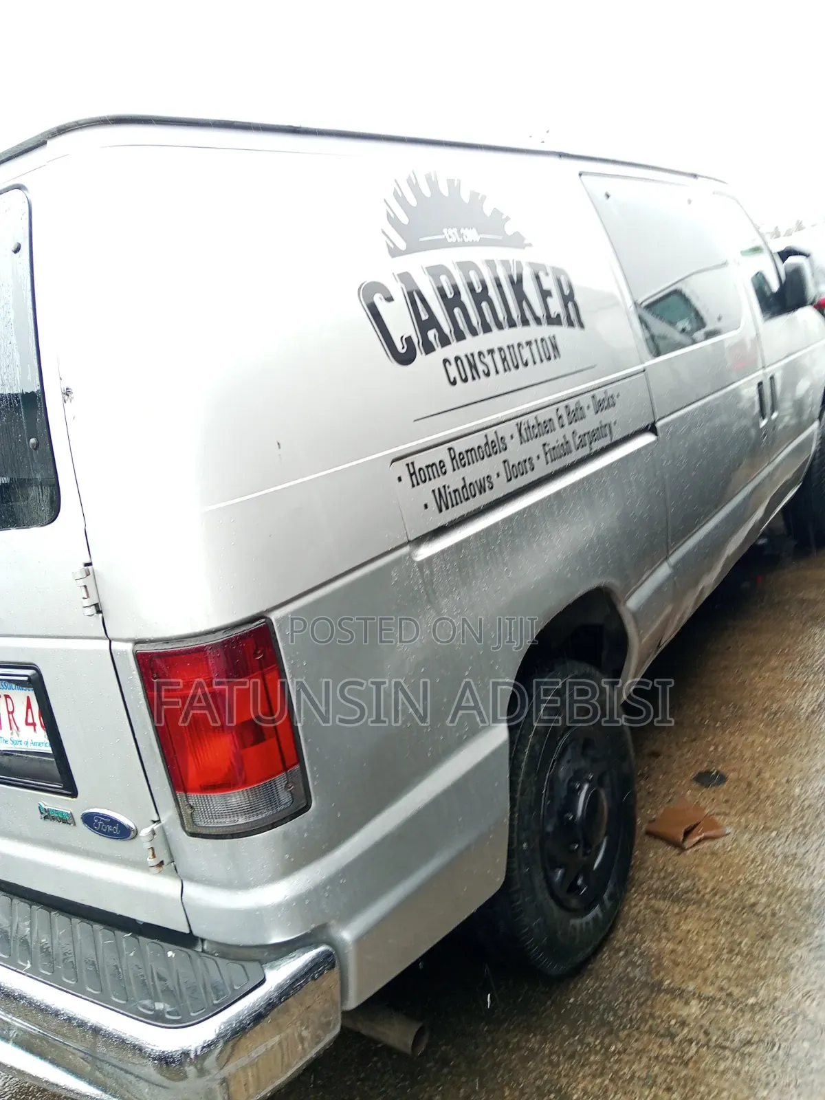 Ford E250 2011 Silver
