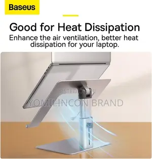 Baseus Metal Adjustable Laptop Stand - White