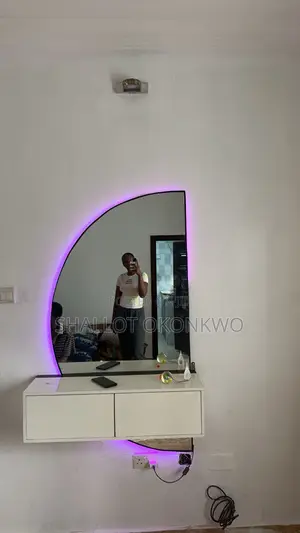 5x3 Half Moon Mirror