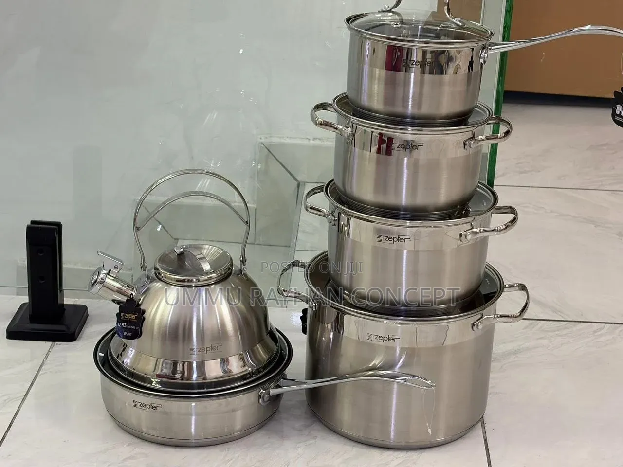 Zeiptier Stainless Cookware Set