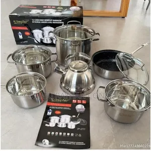 Zeiptier Stainless Cookware Set