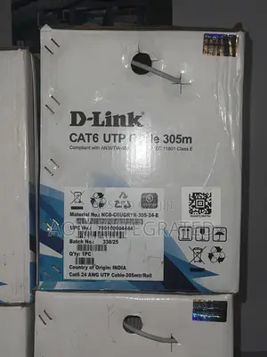 D-Link Cat6 24 Awg Utp 305m Cable