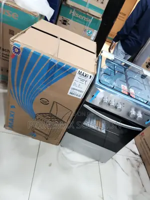 Maxi 4 Burner Kitchen Gas Cooker With Oven 50x50