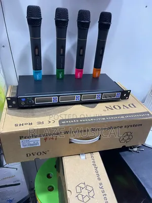 Dvon 4 in One Wireless Microphone