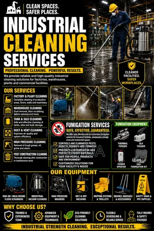Industrial Cleaning and Fumigation