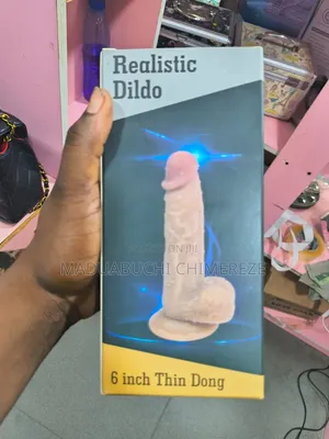 Realistic 6-Inch Silicone Dildo With Suction Base