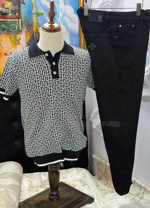 *High Quality Luxury Design Balmain Polo Available Now in Store