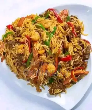 Assorted Pepper Jollof Rice,Testing and Yummy