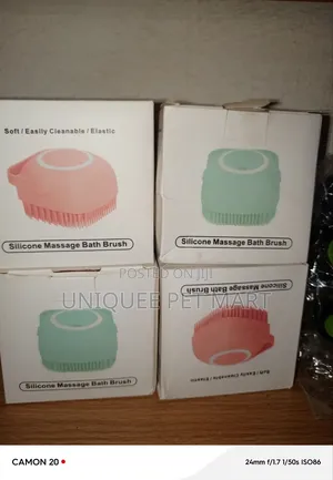 Silicon Brush Dog Sponge
