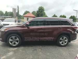 Toyota Highlander Limited V6 4x4 (3.5L 6cyl 6A) 2016 Red