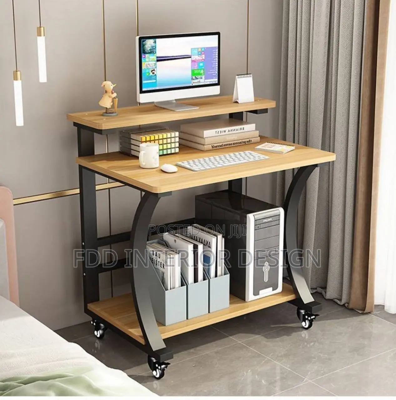 Mini Mobile Study Notebook Desk