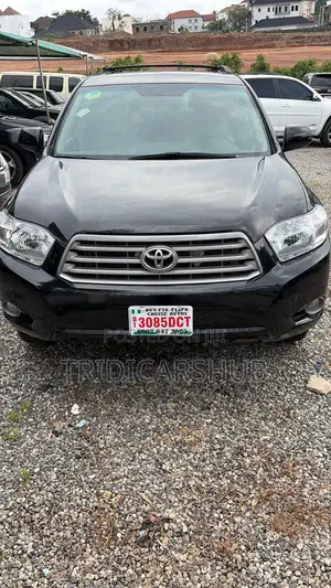 Toyota Highlander 4x4 2008 Black