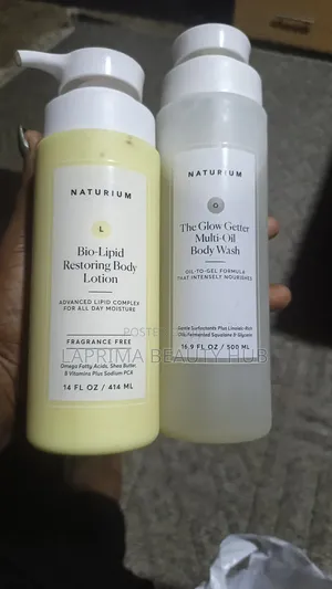 Naturium Body Wash and Lotion Set