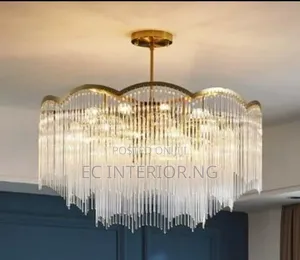 Modern Luxury Crystal Glass Led Chandelier French Simple Living