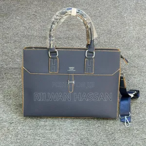Hermes Genuine Leather Laptop Bag