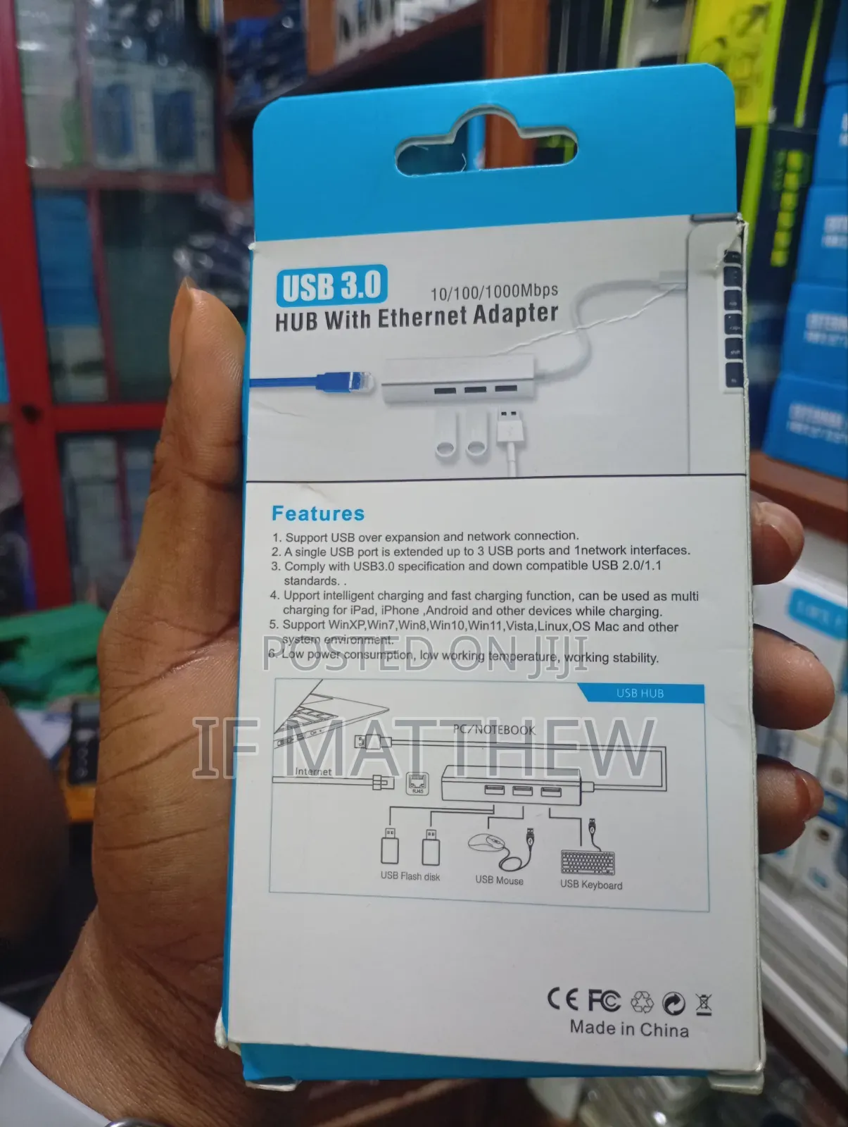 Usb Ethernet Adapter 3 Port