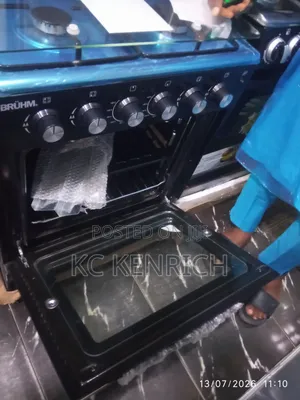 Bruhm 4 Burner All Gas With Oven 60 by 60