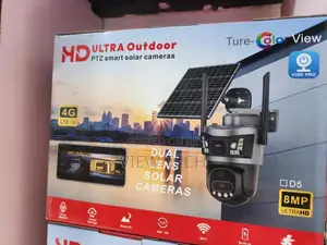 8mp Dual Lens Solar Camera V380