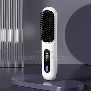 Wireless Straightening Hair Comb