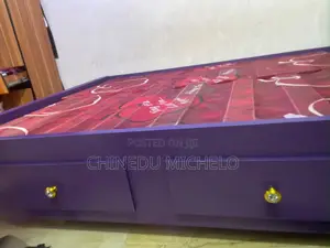 6by5 Bedframe With Side Drawer
