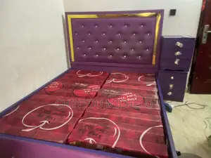 6by5 Bedframe With Side Drawer