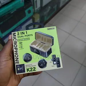 Remax 2-in-1 Dual Port Wireless Microphone
