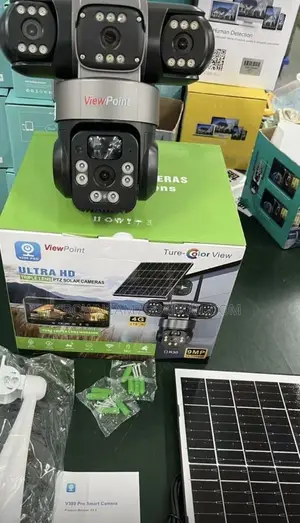 View Point T30 12mp 4g Lte Intelligent Solar PTZ Security Camera