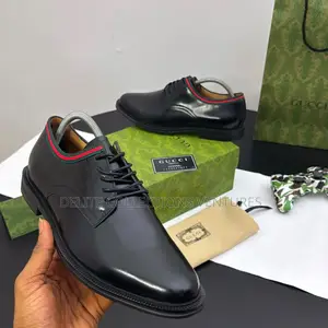 *# *Gucci Cooprate Shoe With Lace “