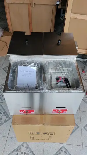 Commercial Gas Fryer Double Basket 10 Litter Each