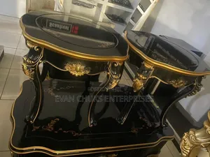 Royal Center Table and 2 Stools