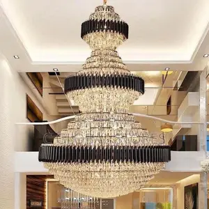 1200mm Pipe Crystal Chandelier