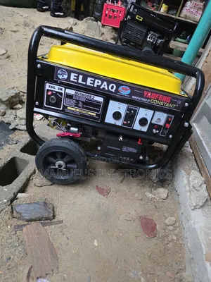 Quality 4.5kva Elepaq Constant Petrol Generator 100%Copper Coil