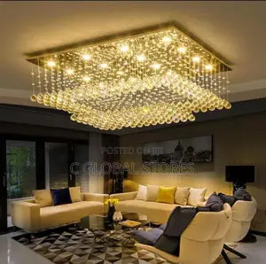 Stainless Crystal Chandelier
