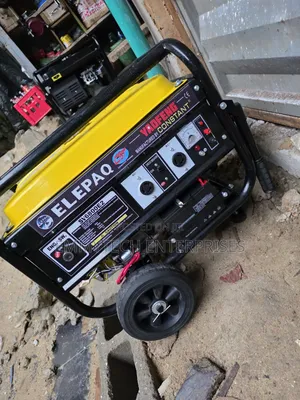 《》Heavy Duty Elepaq Constant Petrol Gen 4.5kva 100%Copper Coil