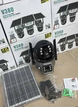 High Performance Solar Powered Dual Lens CCTV Camera 4g