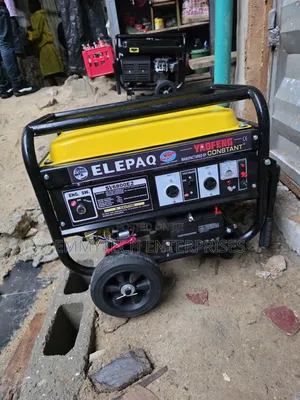 Here We Have Original Elepaq Constant Petrol Gen 4.5kva 100%Copper Coi