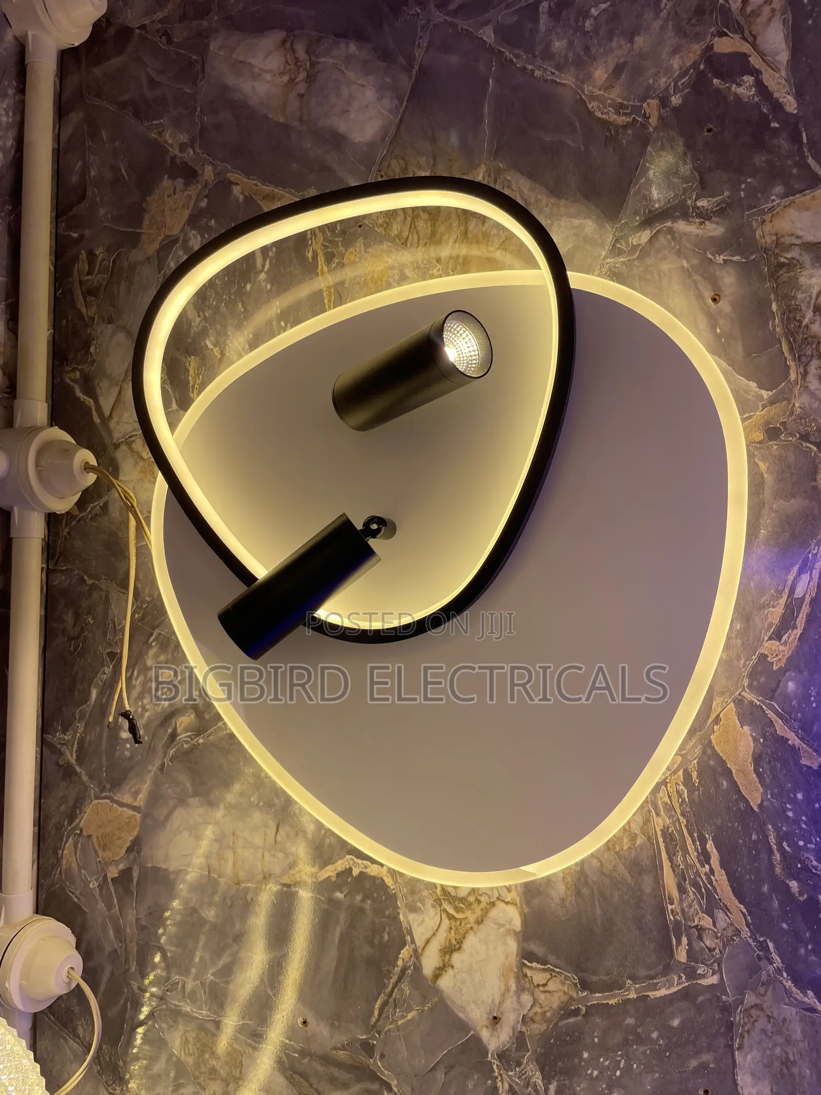 Modern Led Ceiling Light | 3 Colour Modes | Decorative Ceiling Fitting