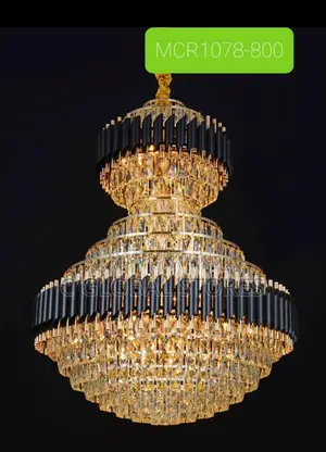 800mm Pipe Crystal Chandelier