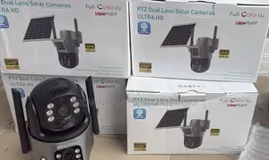 View Point 4g Solar CCTV Camera – PTZ – Night Vision – Motion Alert