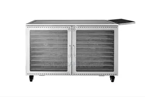 Industrial Solar / Electric Dehydrator 10 Large Trays Stainless Steel