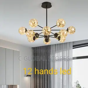 12 Hands Nordic Chandelier